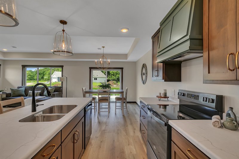 kitchen looking toward dining