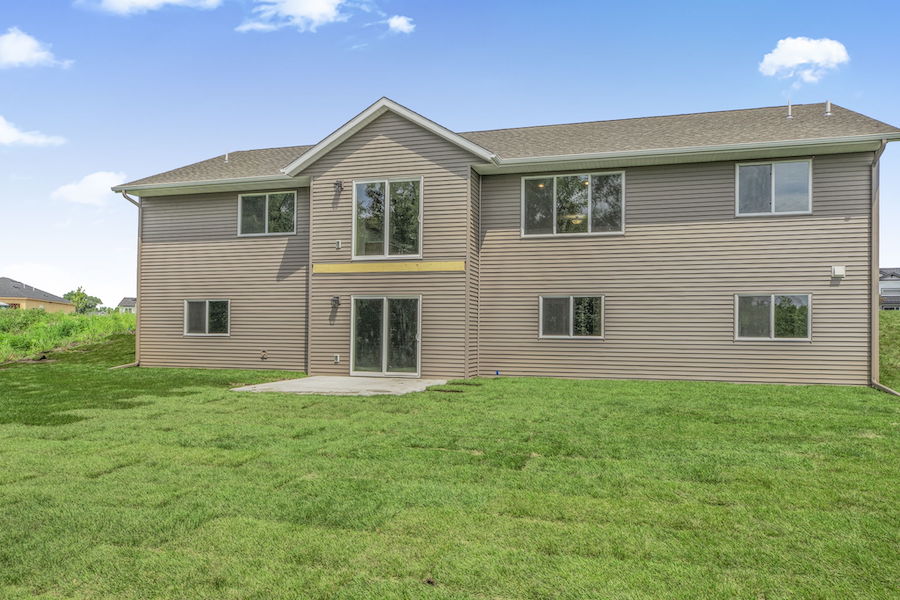 View of home from the back