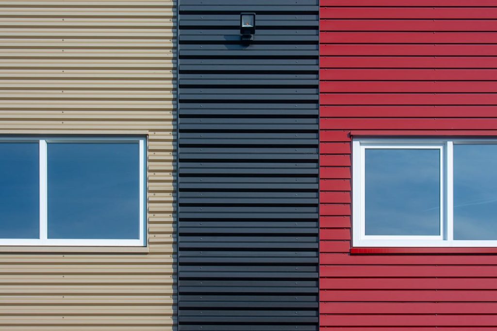 colorful sidings 