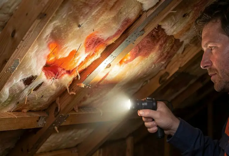 Attic insulation